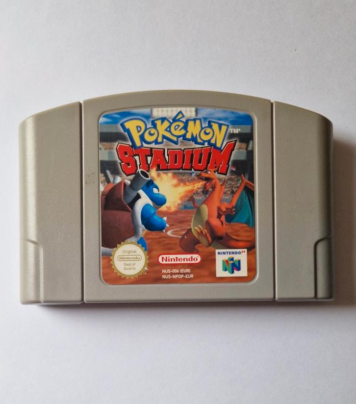 Pokemon Stadium N64 - Losse Cartridge, Spelcomputers en Games, Games | Nintendo 64, Gebruikt, Sport, 3 spelers of meer, Vanaf 7 jaar