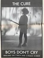 Paginagrote A3 advertentie THE CURE Boys Don’t Cry release, Ophalen of Verzenden