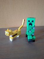 Lego 21156 minecraft bigfit creeper en ocelot, Ophalen of Verzenden, Zo goed als nieuw, Complete set, Lego