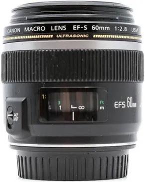 Canon macro lens EF-S 60mm f/2.8 Macro USM-