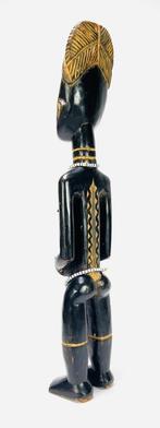 593. Houten Baule beeld, tweede helft 20e eeuw, Ivoorkust, Antiek en Kunst, Ophalen of Verzenden