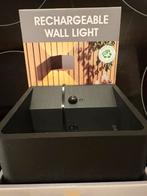 6x zwarte up down lights met sensor, Huis en Inrichting, Lampen | Wandlampen, Ophalen of Verzenden, Zo goed als nieuw