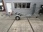 KALF KBE KANTELBARE GEREMDE 1350 KG SLOEPEN TRAILER., Watersport en Boten, Ophalen, Minder dan 1500 kg, Gebruikt, Verstelbare verlichting