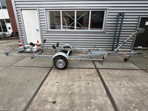 KALF KBE KANTELBARE GEREMDE 1350 KG SLOEPEN TRAILER., Watersport en Boten, Boottrailers, Gebruikt, Sloepentrailer, Minder dan 1500 kg