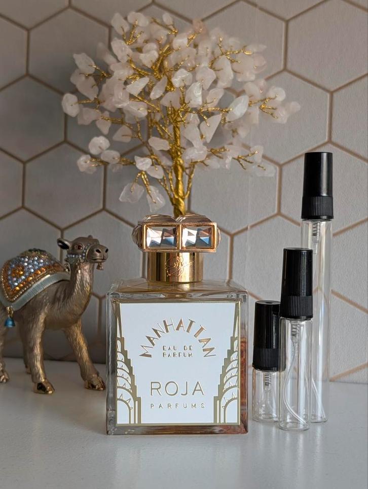 Roja Dove Manhattan - sample/tester, Sieraden, Tassen en Uiterlijk, Uiterlijk | Parfum, Zo goed als nieuw, Ophalen of Verzenden