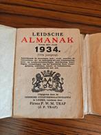 Leidsche Almanak 1934 - Firma Trap - Zeldzaam!, Ophalen, F.W.M. Trap