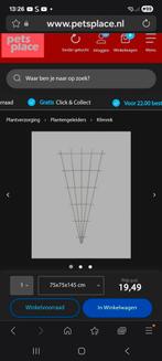 Klimplantenrek 2 x, Ophalen, Zo goed als nieuw, Wasrek