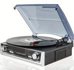 Luxe retro platenspeler vinyl met ingebouwde speaker, Audio, Tv en Foto, Platenspelers, Ophalen of Verzenden, Nieuw, Platenspeler