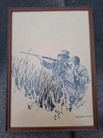 Schilderij/ tekening Aart Glansdorp, Antiek en Kunst, Ophalen of Verzenden