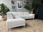 Hoekbank Teddy met Relaxfunctie | Crème (NIEUW + GARANTIE), Huis en Inrichting, Bank Bankstel Sofa Zithoek Lounge Longchair Ottomane Zit Zetel