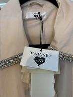 TwinSet parka jas met strass steentjes, Maat 38/40 (M), Twinset, Verzenden, Beige