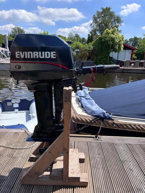 Evinrude 2 takt 5PK motor met Zodiac boot c260s, Watersport en Boten, Buiten- en Binnenboordmotoren, Nieuw, Benzine, Buitenboordmotor