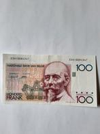 100 frank belgie gebruikt  kk  f.24.3.n1, Postzegels en Munten, Bankbiljetten | België, Ophalen of Verzenden