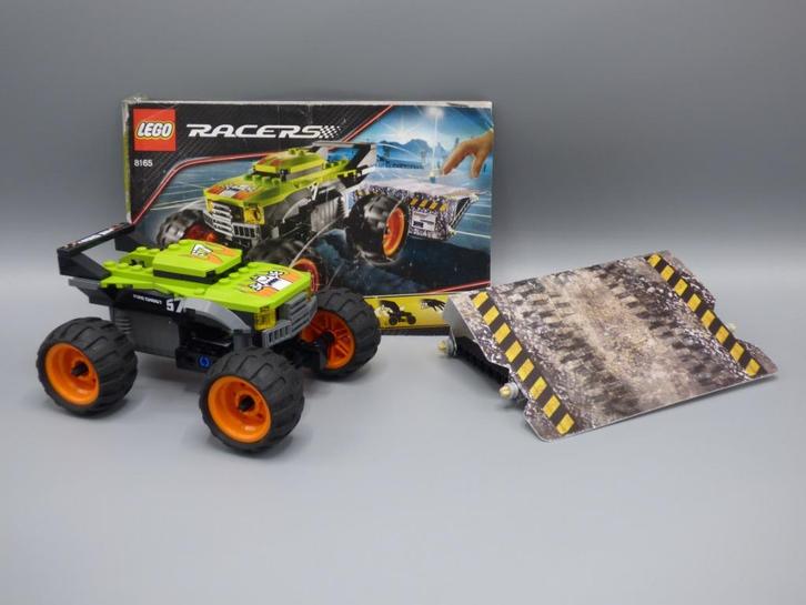lego 8165 Racers Monster Jumper met boekje, Kinderen en Baby's, Speelgoed | Duplo en Lego, Gebruikt, Lego, Complete set, Ophalen of Verzenden