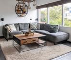 Hoekbank met loungechair model Kick Het Kabinet, Huis en Inrichting, Banken | Bankstellen, Ophalen, 150 tot 200 cm, Hoekbank, Zo goed als nieuw