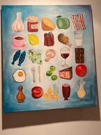 Handgeschilderd schilderij – keuken / food illustraties, Ophalen