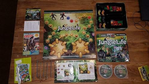 Jungle Life National Geographic JungleLife DVD gezelschapssp, Hobby en Vrije tijd, Gezelschapsspellen | Overige, Gebruikt, Een of twee spelers