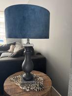 PTMD Lamp+lampenkap, Ophalen, Zo goed als nieuw, Blauw, Rond