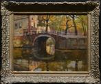 Ben Viegers, olieverf op doek, 40,5 x 50,5 cm schilderij, Ophalen of Verzenden