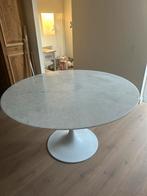 Marmeren tafel rond tulip, Huis en Inrichting, Tafels | Eettafels, Ophalen, Rond