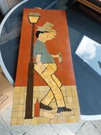 Kunst mozaïek Beschonken man, Antiek en Kunst, Ophalen of Verzenden