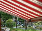 Elektrisch uitval knikscherm , 5 meter breed, Tuin en Terras, Ophalen, Gebruikt, Knikarmscherm, Elektrisch