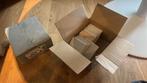 Grijze tegels tegeltjes / Alcoceram Malaga 10x10 Gris T-1, Doe-het-zelf en Verbouw, Tegels, Ophalen, Nieuw, Minder dan 20 cm, Minder dan 20 cm