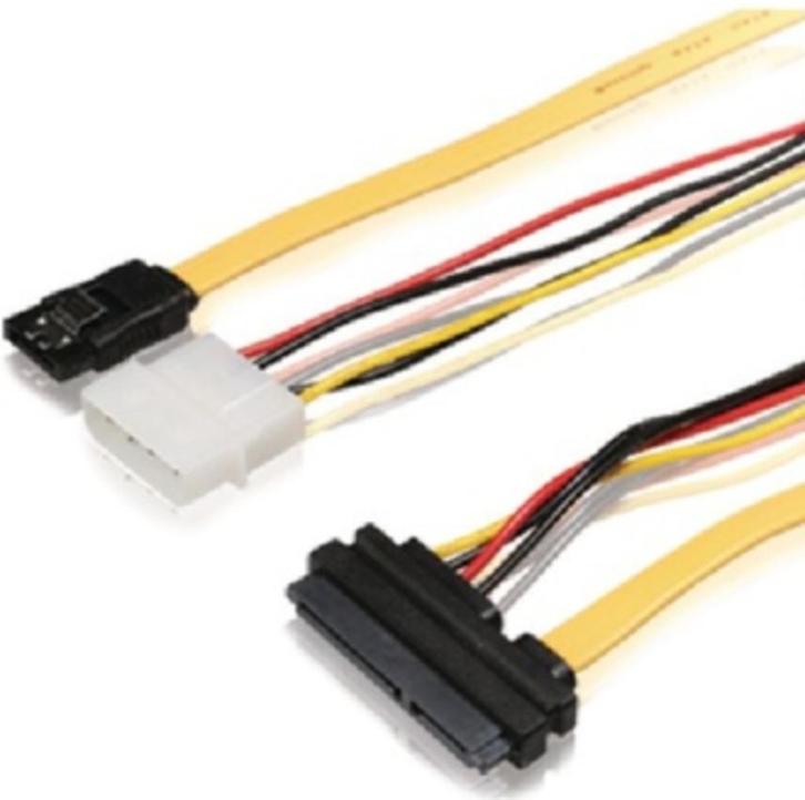 Sata kabel 6GB/s 1 meter Nieuw Sata combi, Computers en Software, Pc- en Netwerkkabels, Nieuw, Ophalen of Verzenden