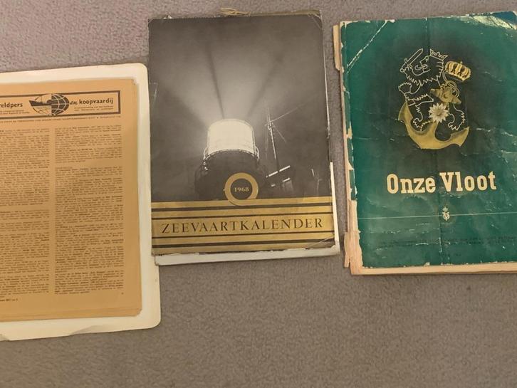 Scheepvaart, Boeken, Tijdschriften en Kranten, Gelezen, Overige typen, Ophalen of Verzenden