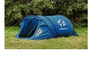 Liquicitent used once, 160x320x90, Caravans en Kamperen, Tenten, Zo goed als nieuw, Ophalen