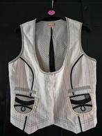 Vintage john galliano gilet it46 eu40, Kleding | Dames, Bodywarmers, Maat 38/40 (M), Galliano, Beige, Ophalen of Verzenden
