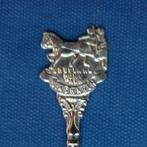 verzilverd lepeltje Shetland Pony Park Slagharen (JS Zn), Antiek en Kunst, Antiek | Bestek, Ophalen of Verzenden