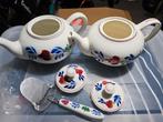 Boerenbont Servies - Theepotten, Kaasschaaf, Huis en Inrichting, Gebruikt, Overige typen, Ophalen of Verzenden, Aardewerk