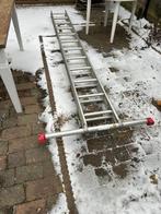 Uitschuifbare ladder, Doe-het-zelf en Verbouw, Ladders en Trappen, Ophalen, Gebruikt, Ladder, Opvouwbaar of Inschuifbaar