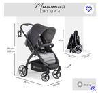 Buggy Hauck lift up 4 kinderwagen, Ophalen of Verzenden, Zo goed als nieuw