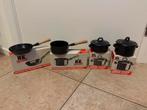BK junior kleine pannenset pannen set kookpan steelpan pan, Ophalen of Verzenden, Nieuw, Pannenset