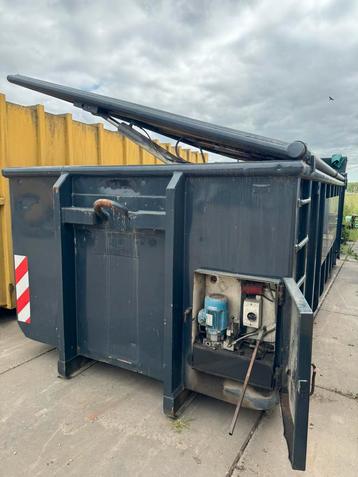 20m3 hydraulische klepcontainer ktk  beschikbaar voor biedingen