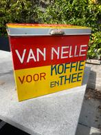 Vintage Van Nelle Blik Koffie & Thee, Antiek en Kunst, Antiek | Emaille, Ophalen of Verzenden