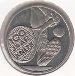 Nederland penning 100 Jaar KNLTB (Tennis) 1 ECU 1999 UNC, Postzegels en Munten, Ophalen of Verzenden, Overige materialen, Nederland