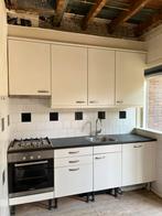 Keukenblok inclusief apparatuur, Huis en Inrichting, Keuken | Complete keukens, Ophalen, Gebruikt, Wit, Enkelwandige keuken