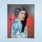 Carrie Fisher gesigneerde foto nr 1 Princess Leia Star Wars, Ophalen of Verzenden, Zo goed als nieuw, Overige typen
