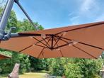 Parasol zweefparasol Garden Impression 250x250 kleur taupe, Ophalen, ., 2 tot 3 meter, .