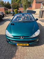 Peugeot 206 CC Ronald Garros 2.0 16V 24-09-2002 Groen, Auto's, Peugeot, 136 pk, 4 cilinders, Cabriolet, 4 stoelen