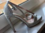 Zilveren hakken met strass – maat 37, Kleding | Dames, Schoenen, Ophalen of Verzenden, Zo goed als nieuw, Overige kleuren