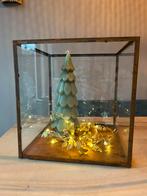 Lantaarn-vitrine kastje, glas/metaal, Overige kleuren, 25 tot 50 cm, Nieuw, Ophalen of Verzenden