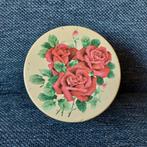 Vintage Blik Albert Heijn met Rozen, Antiek en Kunst, Ophalen of Verzenden