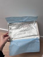 Bruids kimono en kousenband Poirier, Ophalen of Verzenden, Blauw, Badjas