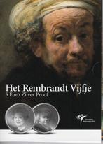 Het Rembrandtvijfje 2006, Postzegels en Munten, Munten | Nederland, Koningin Beatrix, Zilver, Euro's, Ophalen of Verzenden