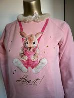 Roze River Woods trui, sweater, 12-14 jaar, bontkraagje, 152, Kinderen en Baby's, Kinderkleding | Maat 152, Gebruikt, River Woods