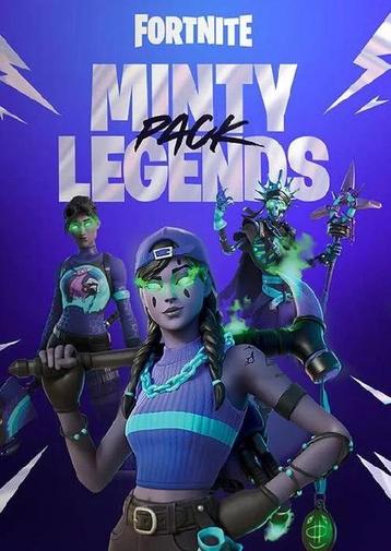 Fortnite minty legends pack+1000 v-bucks beschikbaar voor biedingen